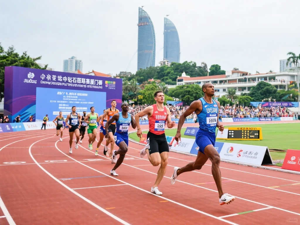 厦门钻石联赛:挪威星将瓦尔霍姆300米栏决赛创世界新纪录夺魁 厦门钻石联赛:挪威星将瓦尔霍姆300米栏决赛创世界新纪录夺魁